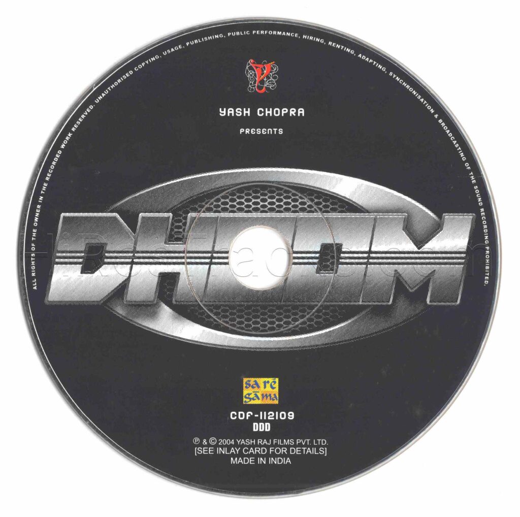 Dhoom (2006) (Pritam) [Saregama – CDF 112109] [ACD-RIP-WAV ...