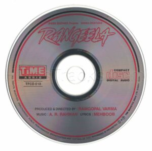 Rangeela [Hindi] (A.R. Rahman) [Time Audio - TFCD 018] [CD Image Copy]