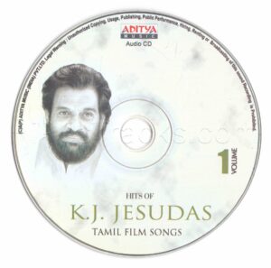 Hits Of K.J. Jesudas - Vol 1 [Aditya Music - AMIL 17030] [CD Image Copy]