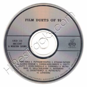 Romantic Duets Of 91 – 92 – Vol 1 [Echo – ERCD 131] [CD Image Copy]
