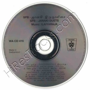 S.P.B - Janaki Duets [Wilson Audio - WACD 416] [CD Image Copy]