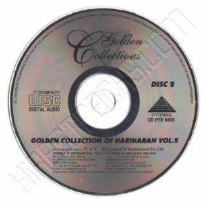 Golden Collections Of Hariharan - Vol 2 - Disc 2 [Pyramid - CD PYR 8856] [CD Image Copy]