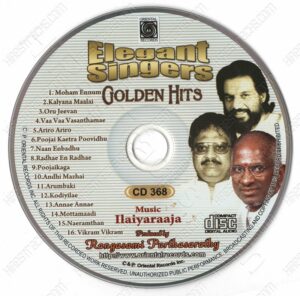 Elegant Singers Golden Hits (Ilaiyaraaja) [Oriental Records - ORI AAMS CD - 368] [CD Image Copy]