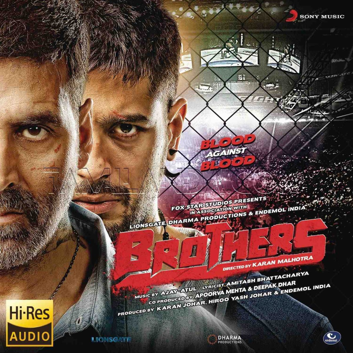 Brothers (2015) (Ajay-Atul) (Sony Music) (24 BIT-96KHZ)